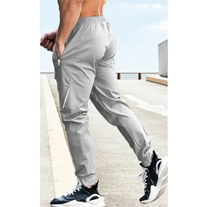 Ghassy Co. Erkek Run Ultra Hafif Egzersiz Aktif Joggers Spor Dar Paça Eşofman Altı