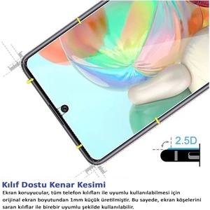Samsung Galaxy J7 Max Uyumlu Ekran Koruyucu Kırılmaz Cam Darbelere Dayanıklı, Tamperli 4K Kalite, Çizilmez ve Parmak Izi Yapmayan Special Kırılmaz Cam
