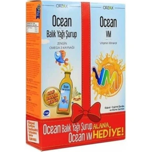 Ocean Balık Yağı 150 ml + Ocean Vm 150 ml