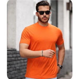 Men's Style Mens Style Pamuklu Sıfır Yaka T-Shirt