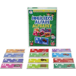 Laco Games Ingilizce Alfabe Okul Öncesi Eğitim Seti 52 Parça
