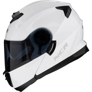 Stars Çene Açılır Kask Siyah Vizörlü Beyaz