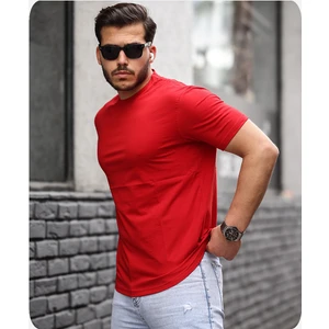 Men's Style Mens Style Pamuklu Sıfır Yaka T-Shirt