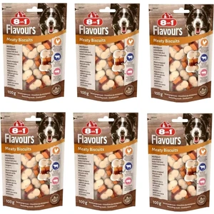 Flavours Meaty Biscuits Köpek Ödülü 100 gr x 6 Adet