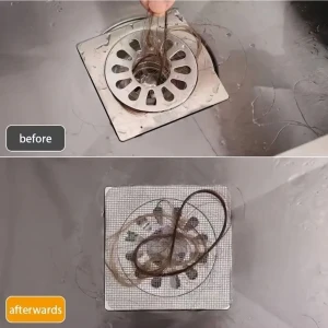 Main Shop 1 Adet Yapışkanlı Tek Kullanımlık Banyo Gider Saç Kıl Tutucu ve Mutfak Evye Çöp Ayırma Süzgeci