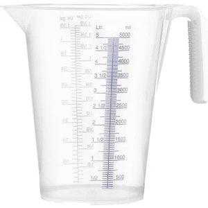 Plastik Ölçü Kabı - 5 Litre - Made In Germany