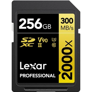 256GB Lexar® Professional 2000X Sdxc™ Uhs-Iı Cards, - LSD2000256G-BNNNG