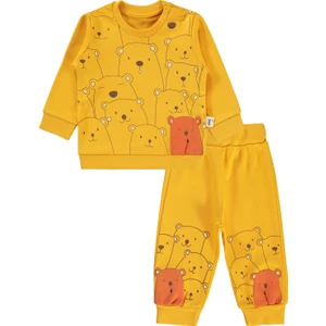 Civil Baby Erkek Bebek Takım 6-18 Ay Sütlükahve