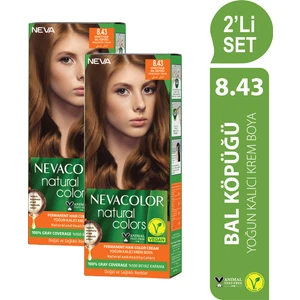Nc Natural Colors 2'li Set  8.43  Bal Köpüğü Kalıcı Krem Saç Boyası Seti
