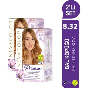 Nc Premium 2'li Set  8.32 Bal Köpüğü Kalıcı Krem Saç Boyası Seti