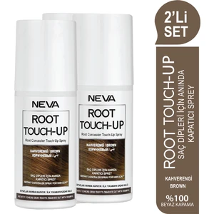 Root Touch-Up 2'li Set  Kahve Saç Dipleri Için Anında Kapatıcı Sprey 75ML