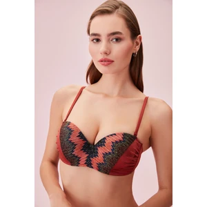 Detaylı Straplez Bikini Üst