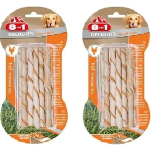 Delights Twisted Sticks Tavuklu Burgu Köpek Ödülü 55 gr. x 2 Paket