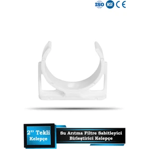 Su Arıtma Filtreleri Için 2 Tekli Kelepçe