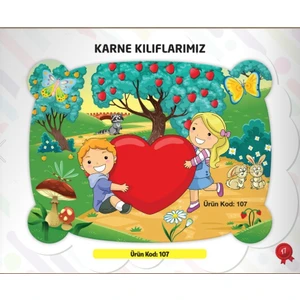 Ata Yayıncılık Karne Kabı Kılıfı 107 25 Adet