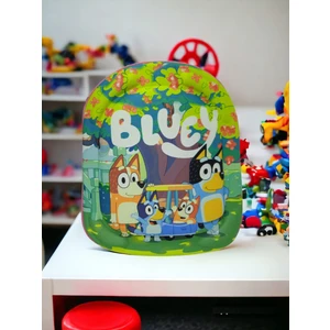Blueey Biingo 3D Kabartmalı Anaokulu Kreş ve Günlük Kullanım Çantası Sırt Çantası 2 - 6 Yaş