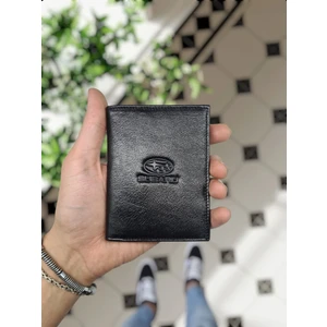 Visso Leather 1904 Subaru Logolu Deri Araç Ruhsat Kılıfı Isme Özel Çanta Cüzdan
