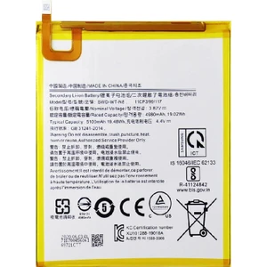 Tekno Prime Galaxy Tab T290 - T295 İle Uyumlu Batarya