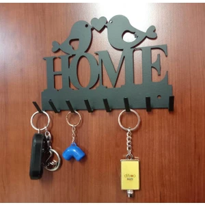 Anahtar Askılığı İster Kendinden Yapışkanlı İster Vidalı Home Mat Siyah