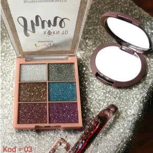 Gigi Giyim Glitter Powder 6'lı Far Seti