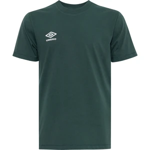 Erkek Yeşil Oversize Pamuk Bisiklet Yaka T-Shirt Umbro Simple Tee FF-0150