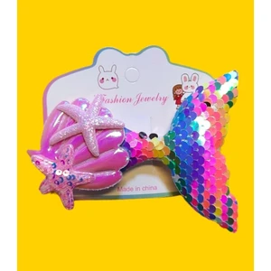 Deniz Kızı Renk Değiştiren Pullu Toka (Büyük Boy)