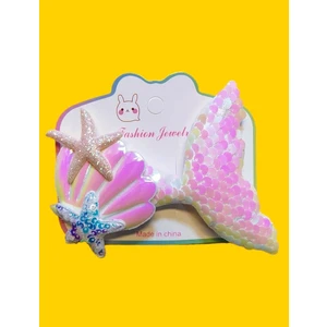 Deniz Kızı Renk Değiştiren Pullu Toka (Büyük Boy)