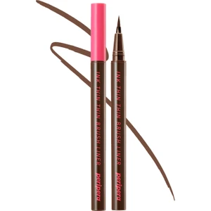 Hassas ve İnce Fırça Uçlu Kalem Eyeliner PERIPERA Ink Thin Thin Brush Liner (02 Brown Film)