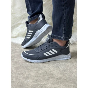Günlük Erkek Sneaker Fileli Bağcıklı Rahat Esnek Dikiş Detaylı Yürüyüş Spor Ayakkabı 1453