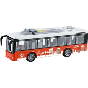 WY911A-B Sesli ve Işıklı Elektrikli Otobüs Troleybüs 1:16