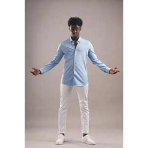 Paul Martin Regular Fit Yaka Düğmeli Pamuklu Likralı Gömlek