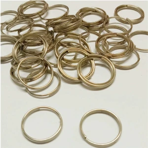 Duvar Hediyelik 50 Adet Gümüş Renkli Anahtar Halkası