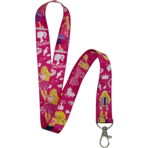 Sağlıkçı Shopping Barbie Temalı Boyun Ipi Kart Askısı