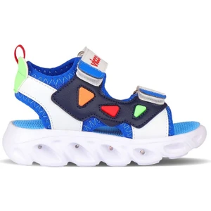 Hilda 22-35 Numara Işıklı Hafif Phylon Taban Çocuk Sandalet