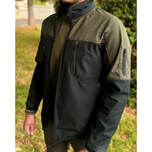 Vs Tactic Siyah Yeşil Softshell Ceket