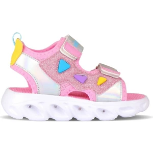 Hilda 22-35 Numara Işıklı Hafif Phylon Taban Çocuk Sandalet