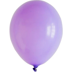 Parti Furyası Lila 10 Adet Lateks Helyum Uyumlu Balon+Lila Balon Doğum Günü Parti Süsleme Helyum Uyumlu