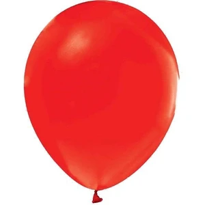 Parti Furyası Kırmızı 10 Adet  metalik Helyum Uyumlu Kırmızı  Balon+Kırmızı Parlak  Balon Doğum Günü Parti Süsleme Helyum Uyumlu