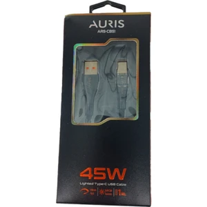 ARS-CB52 45w Usb İphone Kablo Şeffaf Işıklı