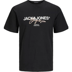 Jack & Jones Joraruba Brandıng Tee Ss Crew Neck 12255452 Siyah