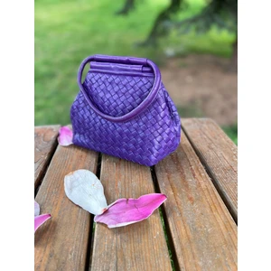 Bag Bar Örgü Deri Kadın El Çantası