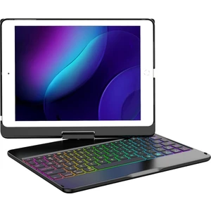 Apple iPad 5. Nesil 6. Nesil Air 1/2 Pro 9.7inç Kılıf Kablosuz Dönebilen Klavyeli Kılıf Keyboard (Air 5/4 Değildir)