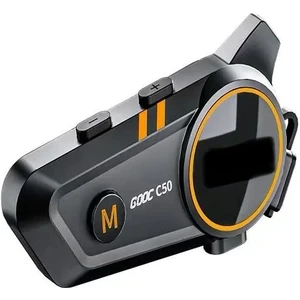 C050 Ipx7 Su Geçirmez 3D Surround Bas Motosiklet Stereo Bluetooth Kask Kulaklığı