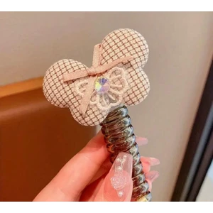 Uras Desing Özel Seri Yaylı Burgu At Kuyrugu Toka (1 Adet)