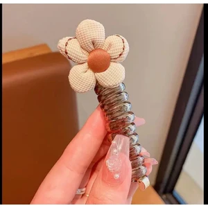 Uras Desing Özel Seri Yaylı Burgu At Kuyrugu Toka (1 Adet)