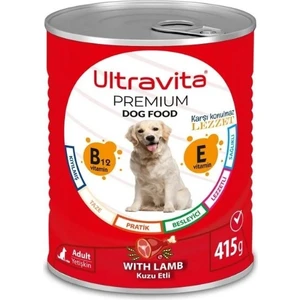Yüksek Proteinli Kuzu Etli Konserve Yaş Köpek Maması 415 gr X1 Adet