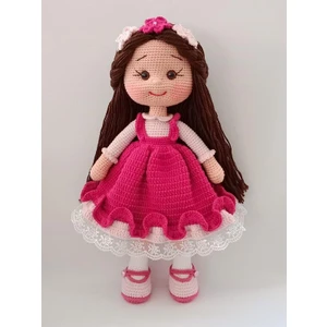 Oyuncak Park Merve Bebek Amigurumi Organik Oyuncak