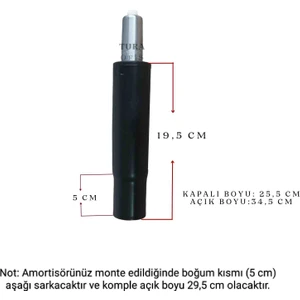 Elayce Ofis 4 Class 100'LÜK Boğumlu Amortisör