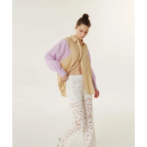 Dokulu Colorblock Tunik