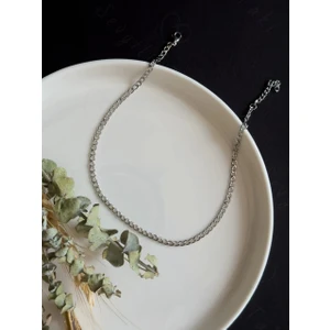 Sevgili Takı Düz Zincirli Çocuk Çelik Kolye | Arkadaş Serisi